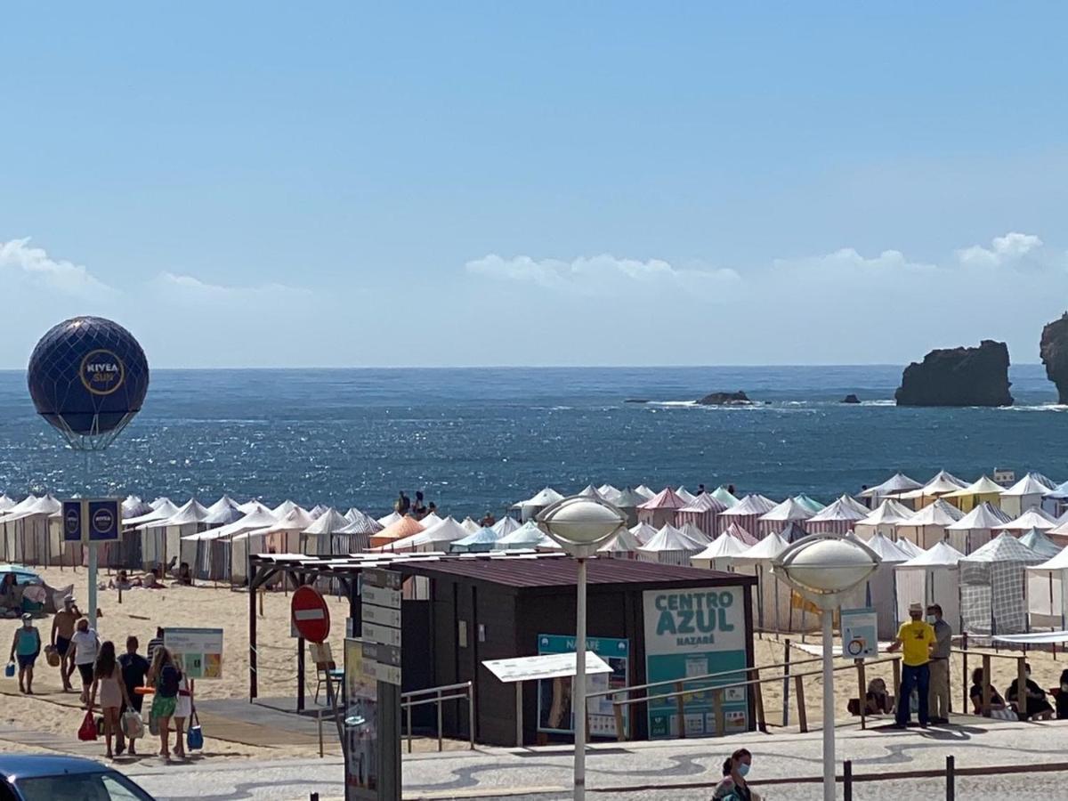 Bayview Nazare A Sua Casa A Beira Mar - 20 Mt Da Praia E Da Famosa Bola Nivea Kültér fotó